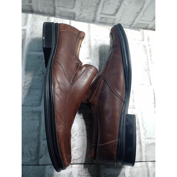 Steven Maddenn Mens dress shoes Brown Cogñac leather Size 13 - Picture 7 of 11